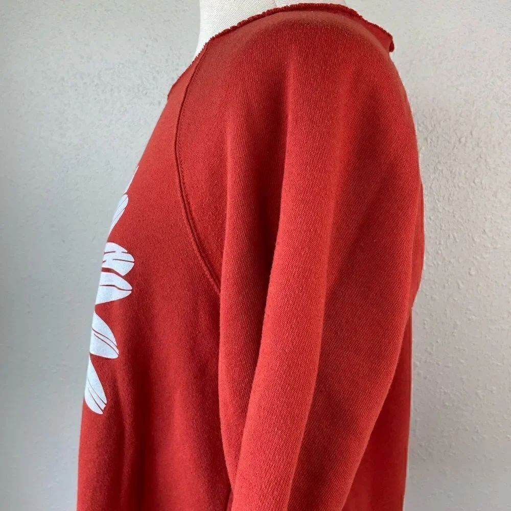 Daisy Cut Off Sweatshirt EUC - Picture 4 of 5